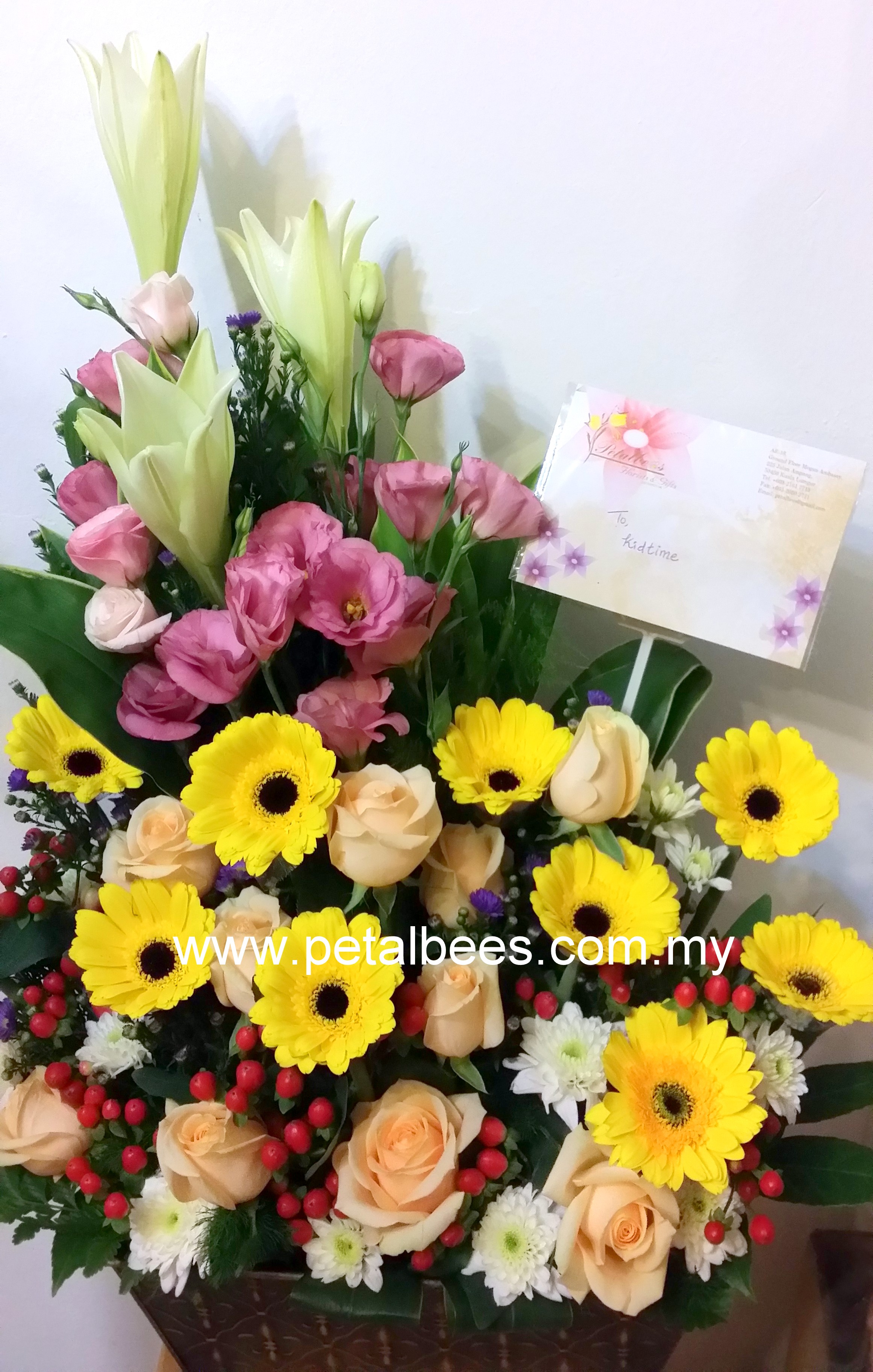 Kedai Bunga | Florist Flower Delivery KL : Petalbees - BK0194