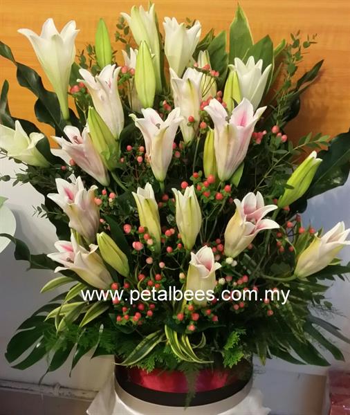 Kedai Bunga | Florist Flower Delivery KL : Petalbees - BX003 Lilies ...